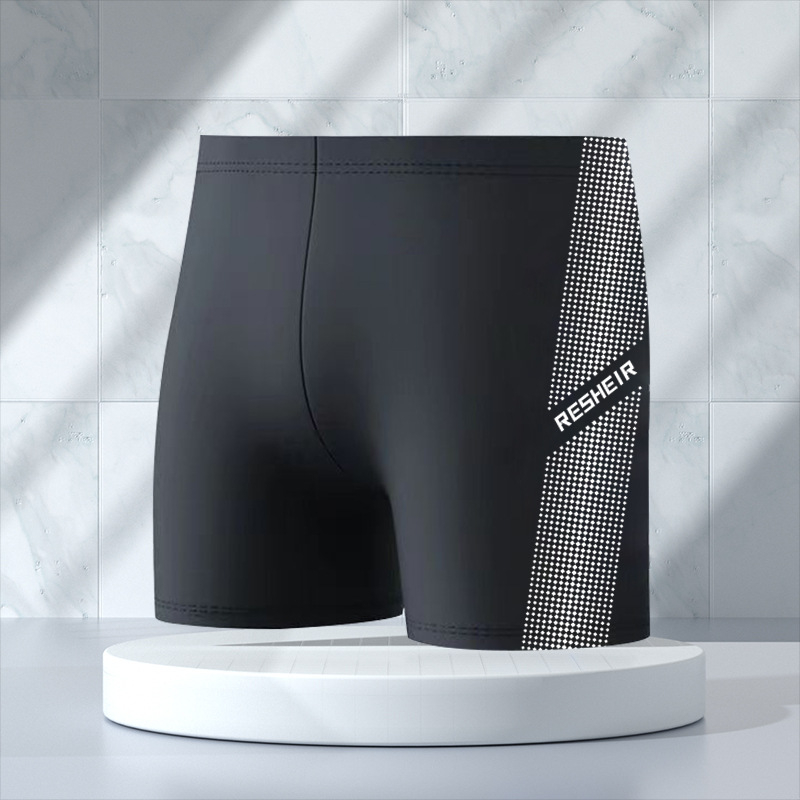 Tehase hulgimüügist täiskasvanute ujumispüksid meeste bokserid pluss-suuruses, piinlikkust tundvad, kõrge vöökohaga, kiiresti kuivavad ujumispüksid, uued kuumaveeallikaga ujumisriided