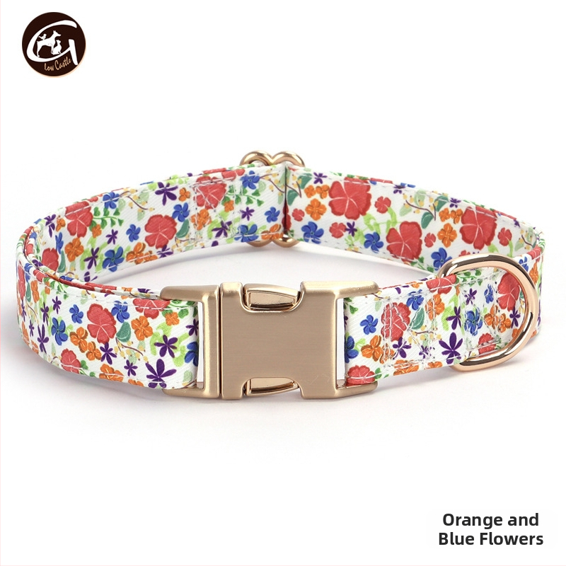 Uus kirjaga koerakaelarihm lilla roosa triibuga lemmikloomatarvete väliskaubanduse veojõuga koerakett madal kuldne pandla kiri