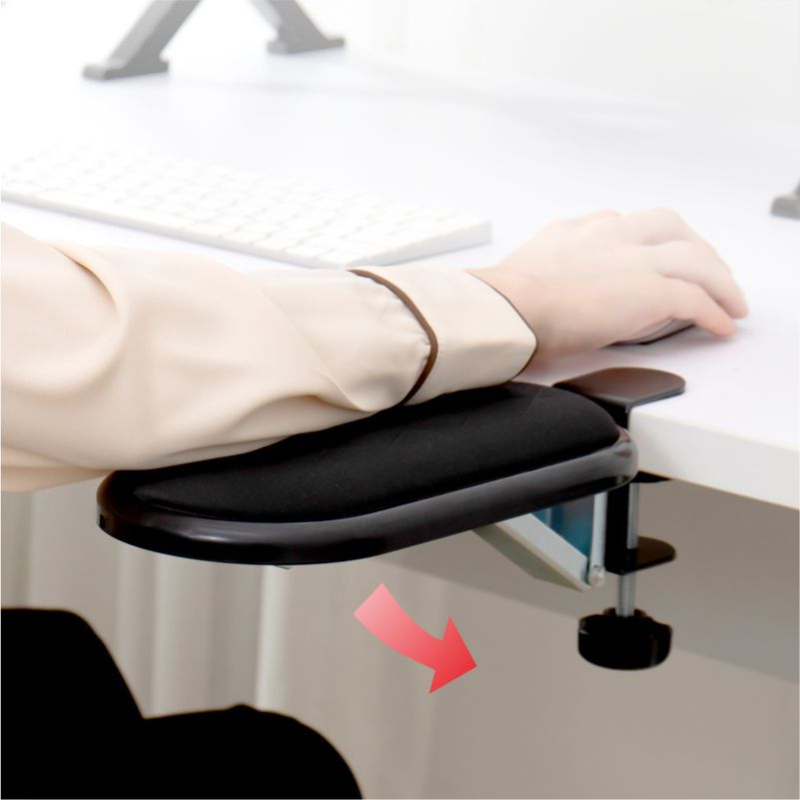 Suport de mână pliabil pentru computer, birou, mouse pad, tastatură, suport pentru mână, suport pentru încheietura mâinii, suport pentru cot, suport pentru braț, suport pentru braț