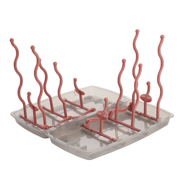 ⇞ Στεγανή βάση για μπουκάλια με καπάκι, βάση στεγνώματος, πολυλειτουργική πτυσσόμενη βάση αποστράγγισης, βάση φίλτρου θηλής, κουτί αποθήκευσης για ταξίδια