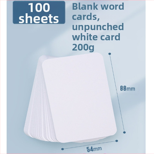 Tühi kaart, kõva paber, valge, käsitsi maalitud jõulupostkaart, järjehoidja, ingliskeelne sõnamärkmete tegemine, õnnitluskaartide paber