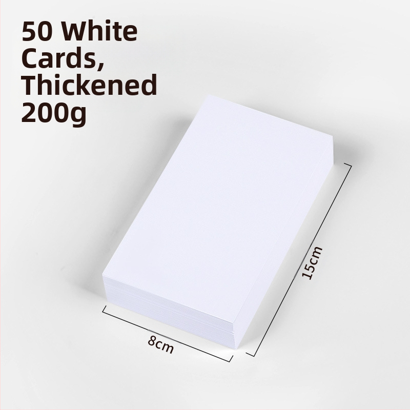 Tühi kaart, kõva paber, valge, käsitsi maalitud jõulupostkaart, järjehoidja, ingliskeelne sõnamärkmete tegemine, õnnitluskaartide paber