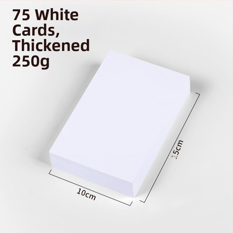 Tühi kaart, kõva paber, valge, käsitsi maalitud jõulupostkaart, järjehoidja, ingliskeelne sõnamärkmete tegemine, õnnitluskaartide paber