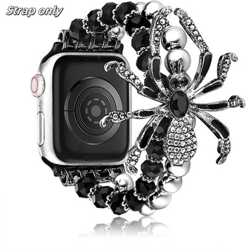 Подходящ за Apple Samsung Watch Пълна гама от универсална каишка за часовник в бохемски стил, външна търговия, инвентаризация, метална гривна с мъниста