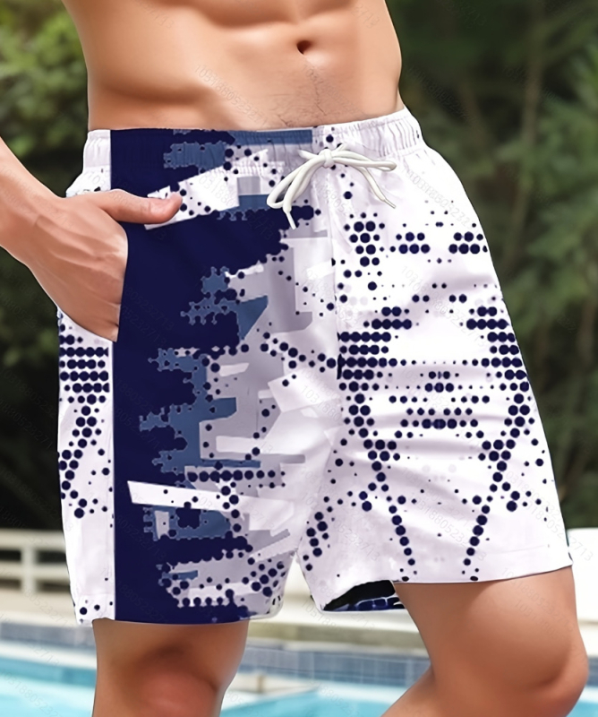 Užsienio prekybos maudymosi glaudės, vyriškos 5 taškų boksininko maudymosi glaudės, didelės kelnės, vyriški vasariniai drabužiai, paplūdimio karštųjų versmių vyriški maudymosi glaudės