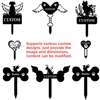 Piiriülene metallist mälestustahvel tänavasilt mälestushunnik muudetav lemmikloomade sisu aia välistingimustes kalmistu mälestusmärk