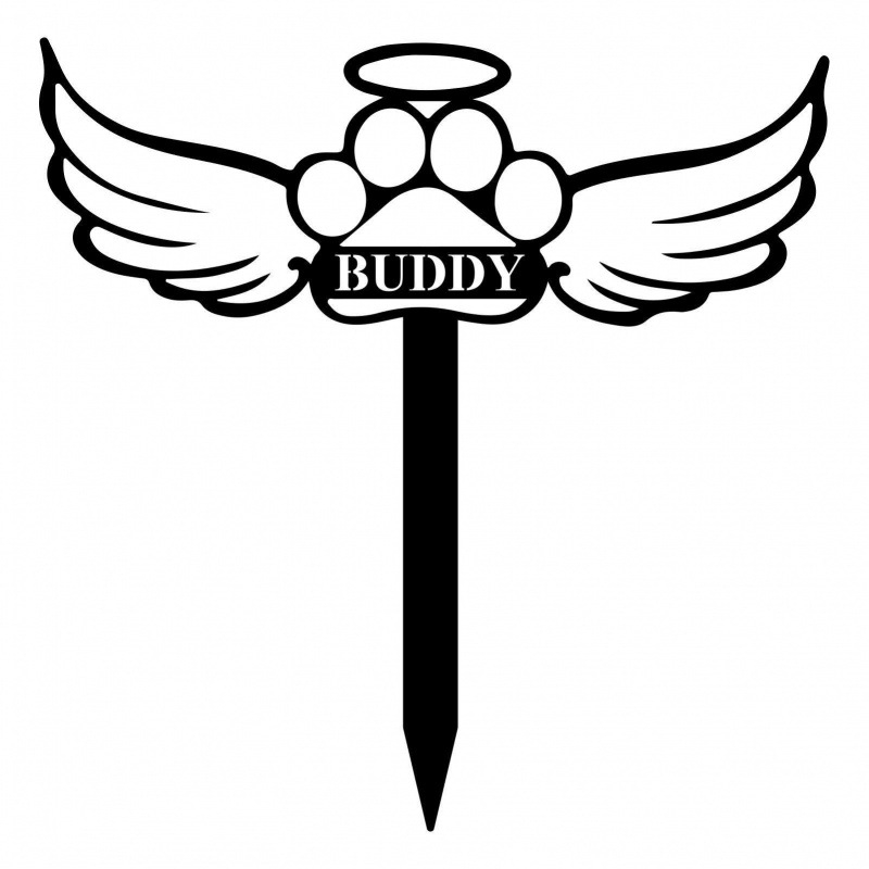 Piiriülene metallist mälestustahvel tänavasilt mälestushunnik muudetav lemmikloomade sisu aia välistingimustes kalmistu mälestusmärk