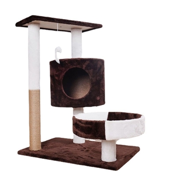 Ράφι για γάτες, Βάση αναρρίχησης για γάτες, Φωλιά γάτας, Ενσωματωμένο μασίφ ξύλο, Μικρά είδη για γάτες, Στήλη λαβής Four Seasons, Άμεση πώληση