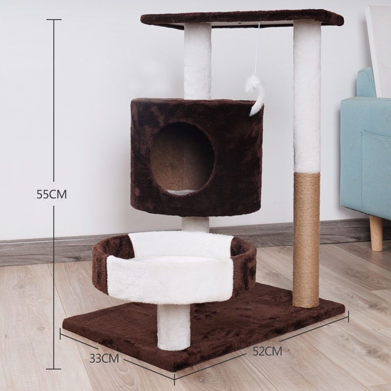 Kassimaja villa riiul kassi ronimisriiul kassipesa puu integreeritud täispuidust väikestele kassidele mõeldud haarete sammas neli aastaaega otsemüük