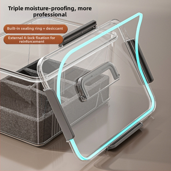 Κουτί ανθεκτικό στην υγρασία ειδικά για φωτογραφική μηχανή, κουτί στεγνώματος, κουτί σφράγισης φακών, φωτογραφικός εξοπλισμός, κουτί ανθεκτικό στην υγρασία, ξηραντικό, θάλαμος ανθεκτικός στην υγρασία χωρίς καθρέφτη