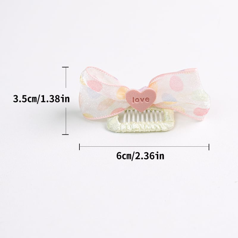 Spot Pet Accessories Puppy Bb Clip Yorkshire Maltese törött szőrű csat High End kisállat szőrcsat kollekció