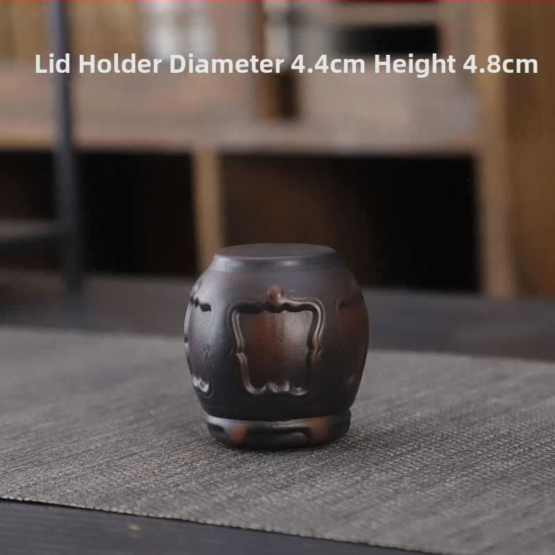 Lila kerámia kung fu teáskészlet öltöny retro háztartási egyszerű teáskanna fedél tál teáskészlet kiegészítők magas színű, értékű kézzel készített ajándék