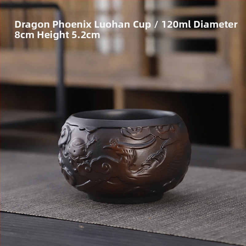 Lila kerámia kung fu teáskészlet öltöny retro háztartási egyszerű teáskanna fedél tál teáskészlet kiegészítők magas színű, értékű kézzel készített ajándék