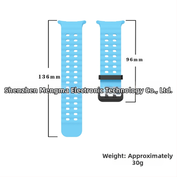 За Samsung Galaxy Watch7 Ultra47mm Официален уебсайт Оригинална силиконова каишка с двойна катарама Ocean Sport