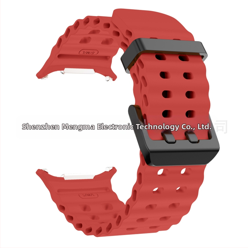 Samsung Galaxy Watch7 Ultra47mm ametliku veebisaidi Ocean Original topeltpandlaga sportlik silikoonrihm