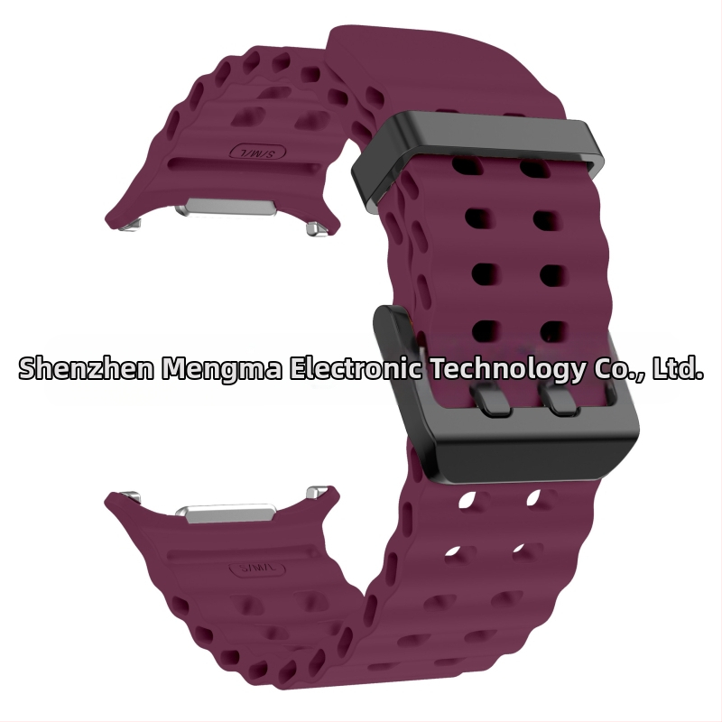 Samsung Galaxy Watch7 Ultra47mm ametliku veebisaidi Ocean Original topeltpandlaga sportlik silikoonrihm