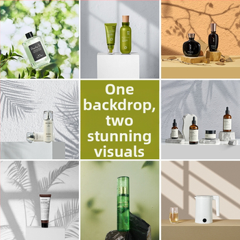 3D stereo divpusēja fotogrāfija fons papīrs ūdens viļņošanās koks ēna gaisma debesis fotogrāfija rekvizīti ēdiens skaistums fotogrāfija