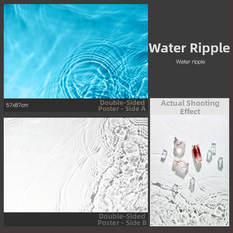 3D stereo divpusēja fotogrāfija fons papīrs ūdens viļņošanās koks ēna gaisma debesis fotogrāfija rekvizīti ēdiens skaistums fotogrāfija