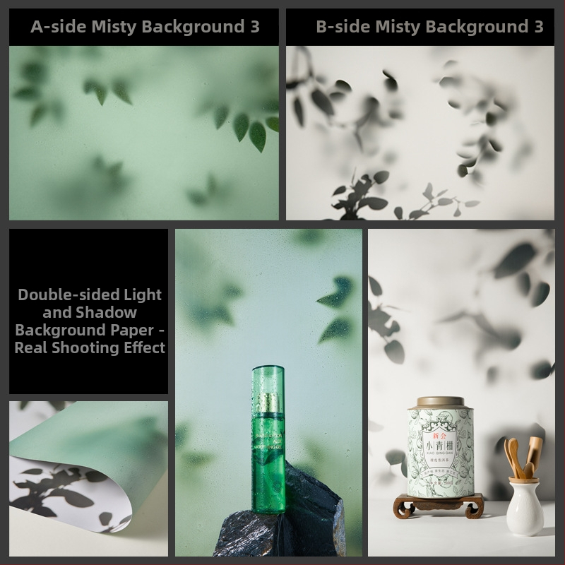 3D stereo divpusēja fotogrāfija fons papīrs ūdens viļņošanās koks ēna gaisma debesis fotogrāfija rekvizīti ēdiens skaistums fotogrāfija