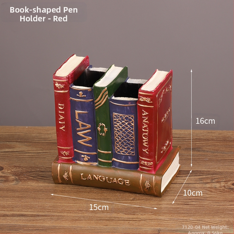 Loominguline retro pliiatsi Conneri kaunistused kerge luksuslik lauaarvuti Ameerika stiilis laud laste õppelaua hoiukarbi kingitus