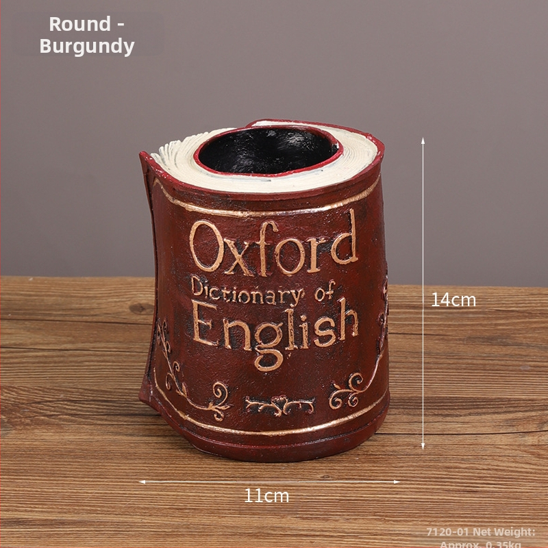 Loominguline retro pliiatsi Conneri kaunistused kerge luksuslik lauaarvuti Ameerika stiilis laud laste õppelaua hoiukarbi kingitus