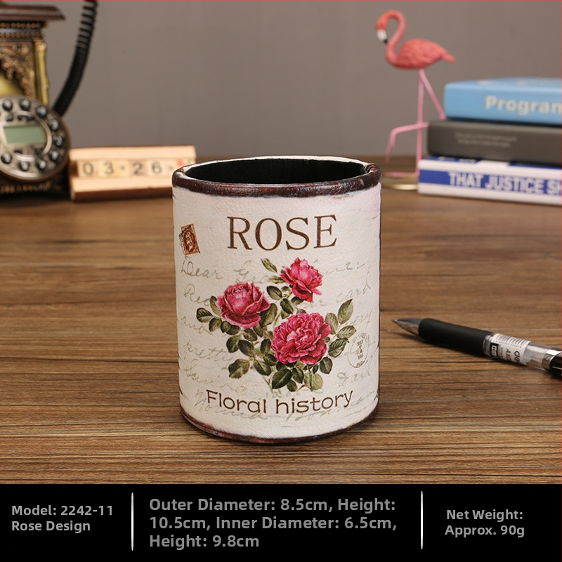 Loominguline retro pliiatsi Conneri kaunistused kerge luksuslik lauaarvuti Ameerika stiilis laud laste õppelaua hoiukarbi kingitus