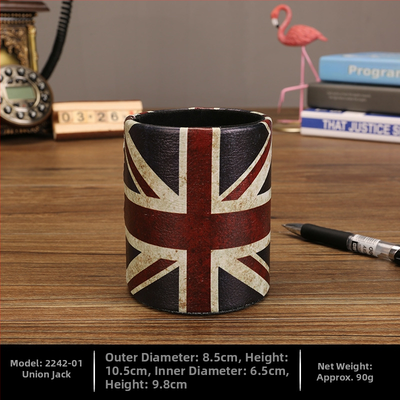 Loominguline retro pliiatsi Conneri kaunistused kerge luksuslik lauaarvuti Ameerika stiilis laud laste õppelaua hoiukarbi kingitus