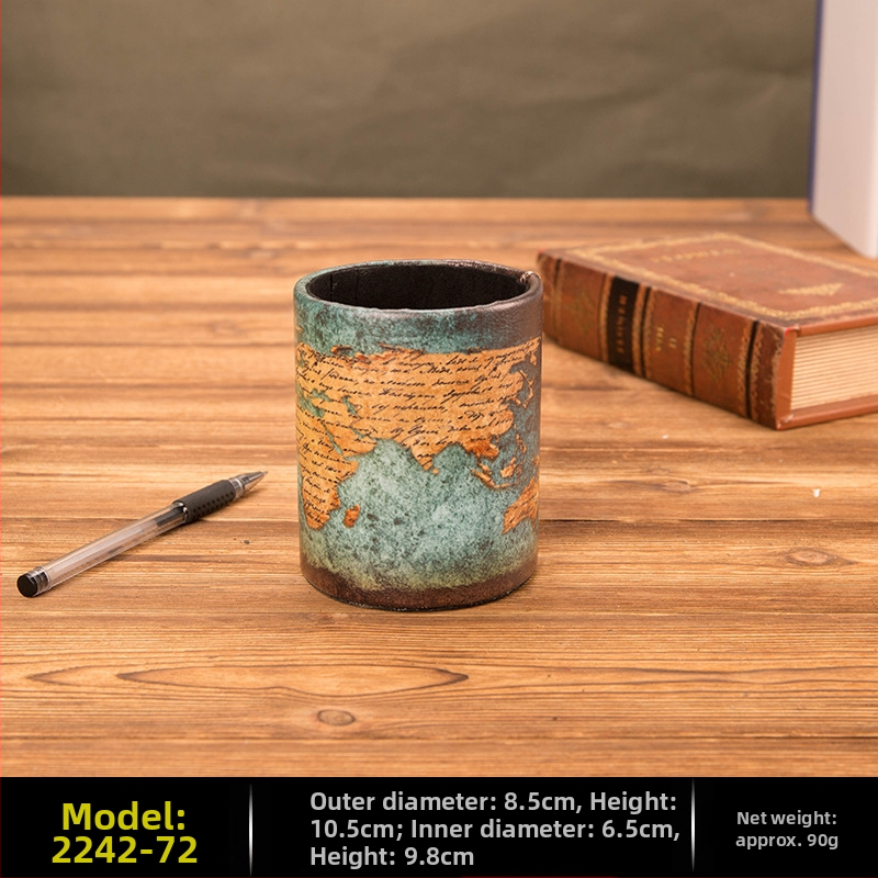 Loominguline retro pliiatsi Conneri kaunistused kerge luksuslik lauaarvuti Ameerika stiilis laud laste õppelaua hoiukarbi kingitus