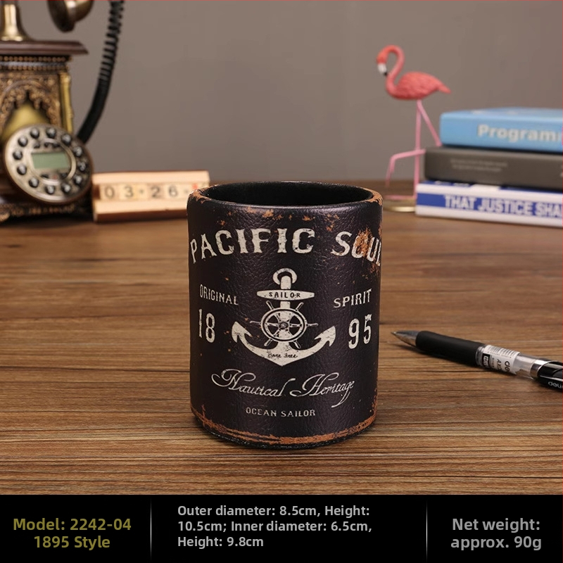 Loominguline retro pliiatsi Conneri kaunistused kerge luksuslik lauaarvuti Ameerika stiilis laud laste õppelaua hoiukarbi kingitus