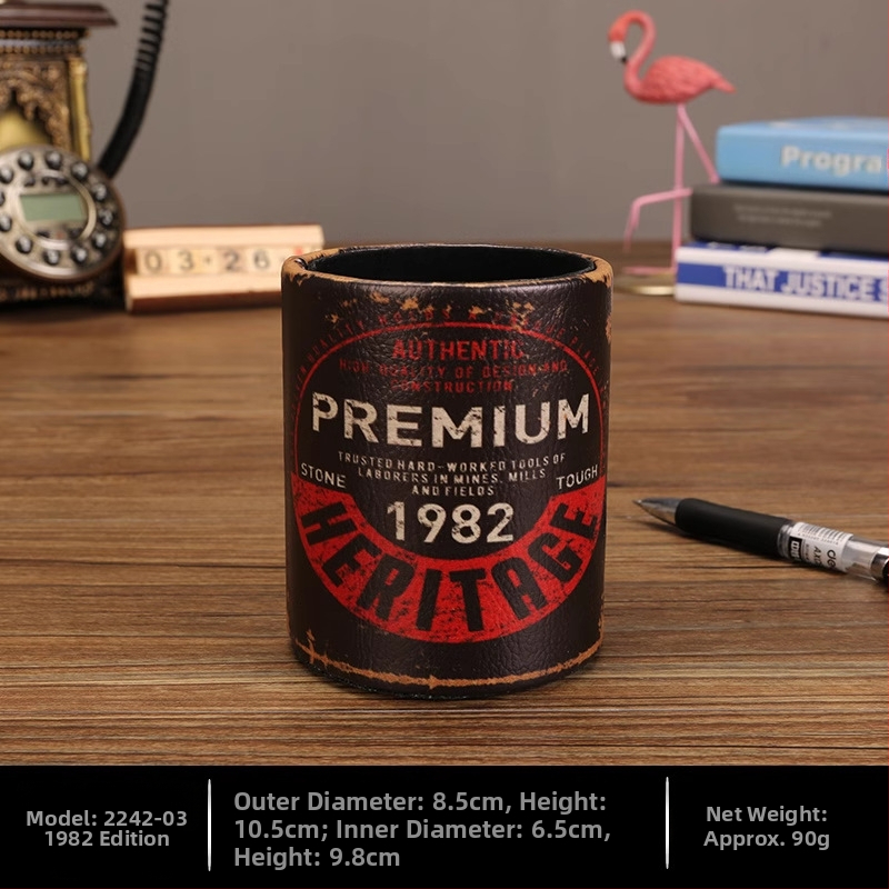 Loominguline retro pliiatsi Conneri kaunistused kerge luksuslik lauaarvuti Ameerika stiilis laud laste õppelaua hoiukarbi kingitus