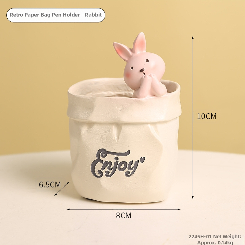 Loominguline retro pliiatsi Conneri kaunistused kerge luksuslik lauaarvuti Ameerika stiilis laud laste õppelaua hoiukarbi kingitus