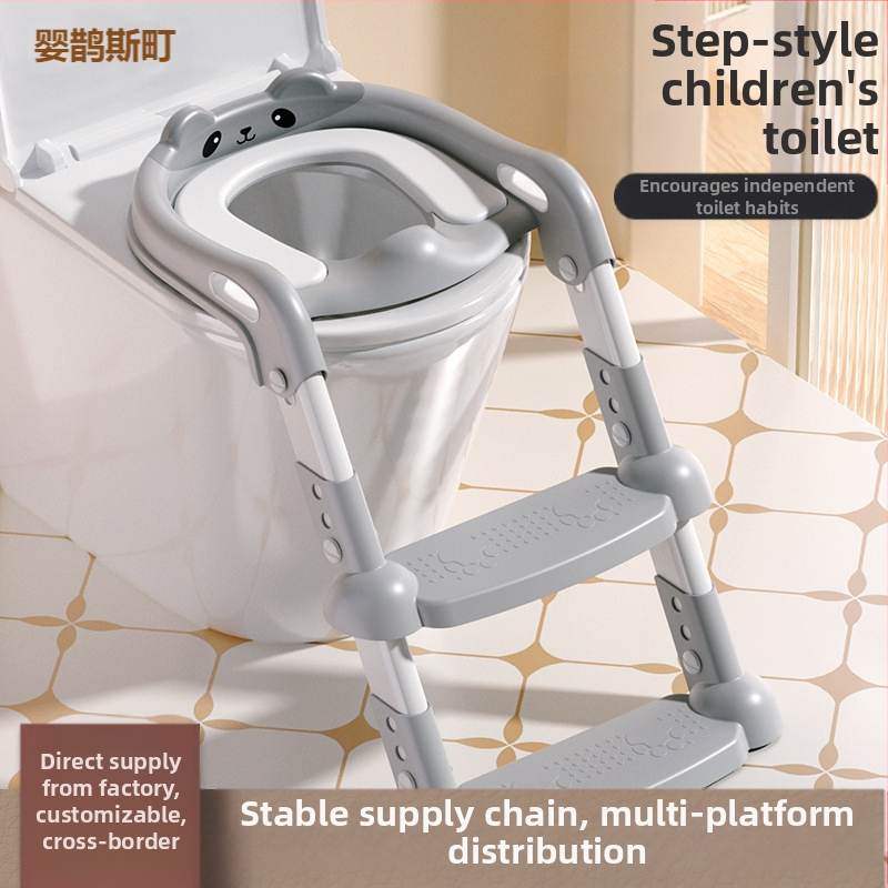 Детска тоалетна помощна табуретка, стълбищна тоалетна, предучилищна табуретка за крака, бебешка тоалетна, преносима тоалетна стълба