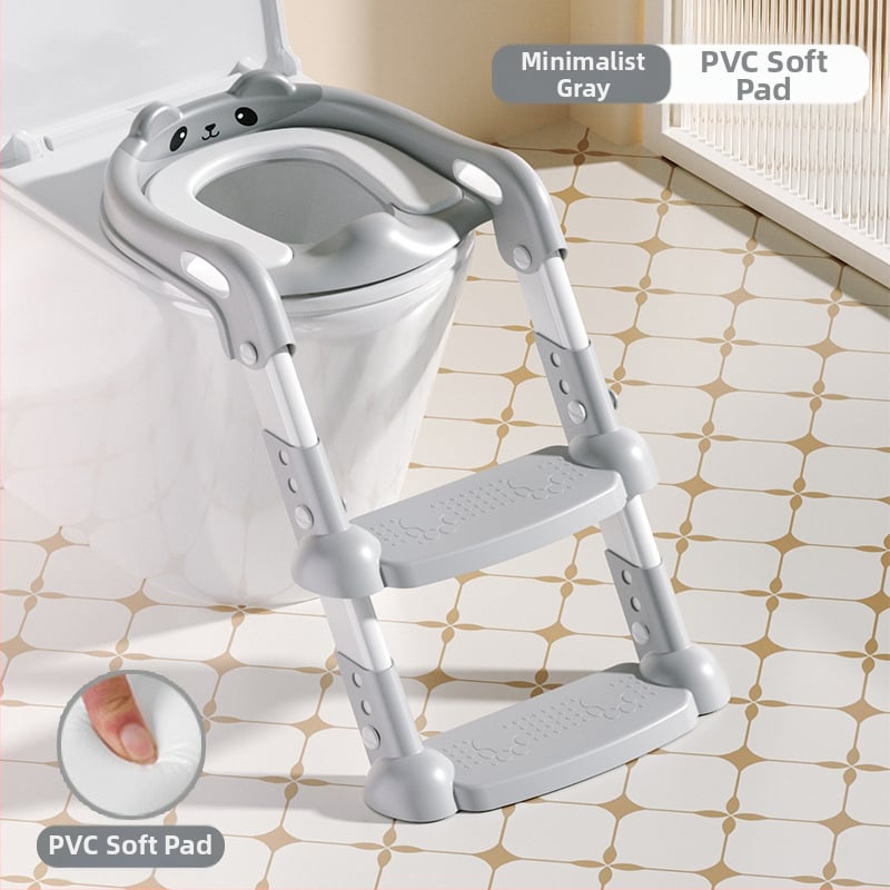 Scaun auxiliar pentru toaletă pentru copii, scară, toaletă preșcolară, scaun pentru picioare, buclă pentru toaletă pentru copii, scară portabilă pentru toaletă