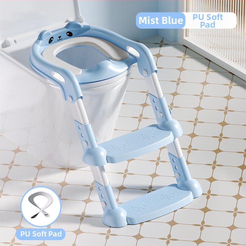Scaun auxiliar pentru toaletă pentru copii, scară, toaletă preșcolară, scaun pentru picioare, buclă pentru toaletă pentru copii, scară portabilă pentru toaletă