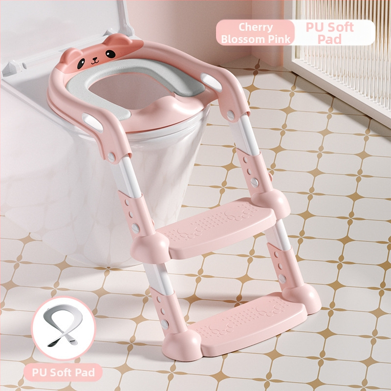 Scaun auxiliar pentru toaletă pentru copii, scară, toaletă preșcolară, scaun pentru picioare, buclă pentru toaletă pentru copii, scară portabilă pentru toaletă