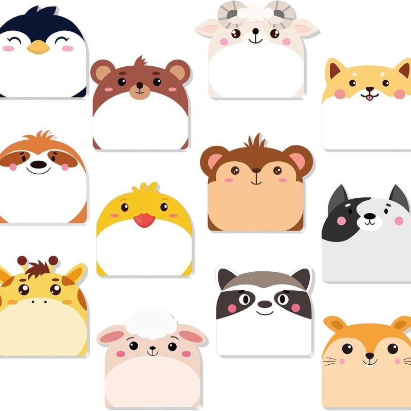 Pradinės mokyklos mokinių pasienio užrašų knygelė, animacinis mielas katinas, N kartų galima įklijuoti lipnius, tvirtus biuro mokymosi lipnius lapelius.