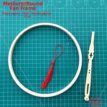 Κόλλα ανεμιστήρα καλούπι καλοκαιρινό ανεμιστήρα νερού koi χειροποίητο DIY αρχαίο στυλ δυναστεία Χαν στηρίγματα σκοποβολής ρέον νερό διαφανές υλικό