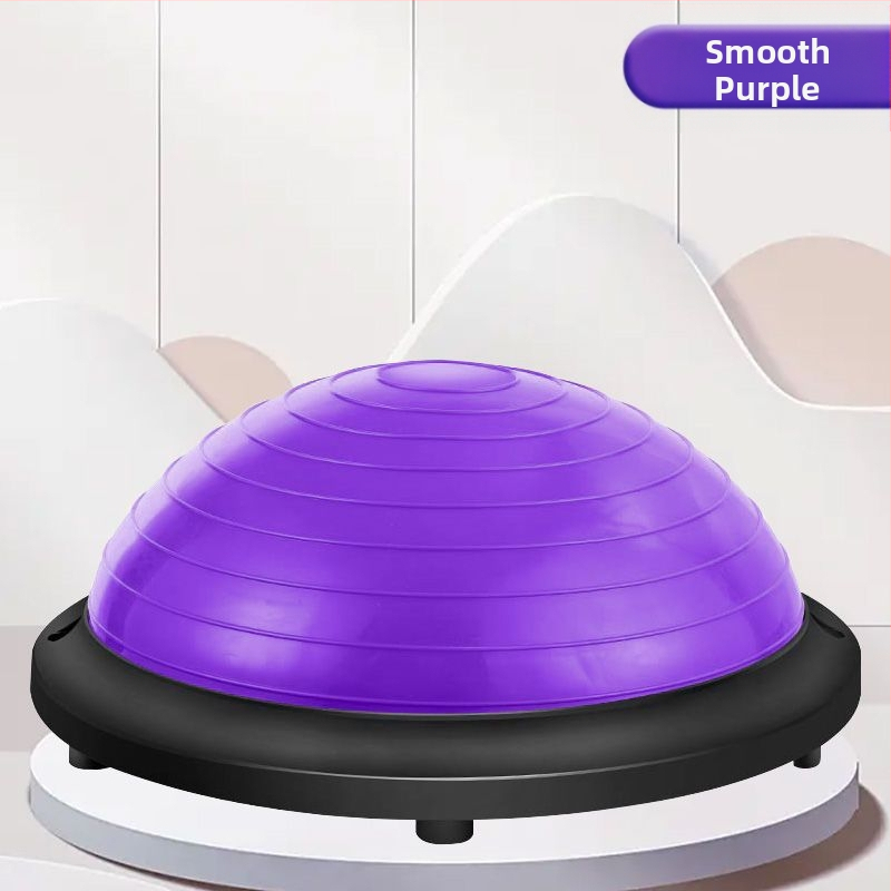 „Xsz Wave Speed Ball“ pusapvalis balansinis kamuolys jogos treniruotėms, sustorintas, neslystantis, skirtas pėdų treniruotėms namuose, bangų plastiko treniruotėms