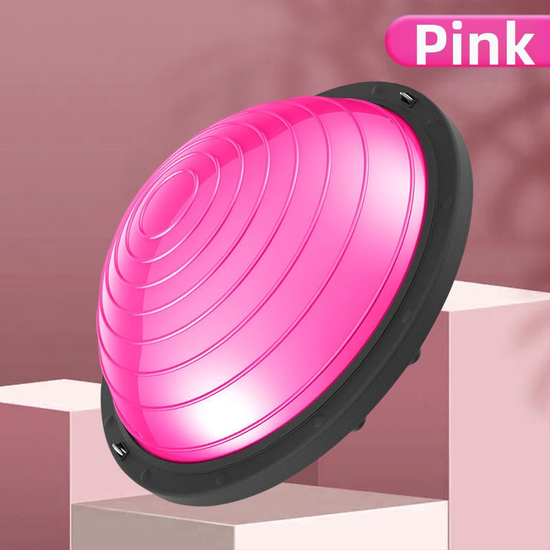 „Xsz Wave Speed Ball“ pusapvalis balansinis kamuolys jogos treniruotėms, sustorintas, neslystantis, skirtas pėdų treniruotėms namuose, bangų plastiko treniruotėms