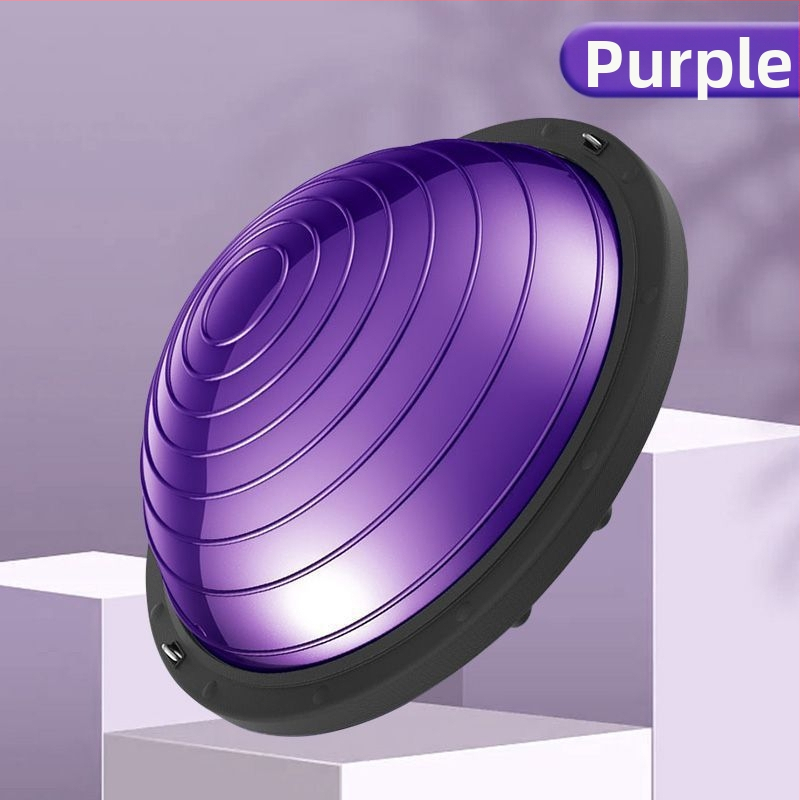 „Xsz Wave Speed Ball“ pusapvalis balansinis kamuolys jogos treniruotėms, sustorintas, neslystantis, skirtas pėdų treniruotėms namuose, bangų plastiko treniruotėms