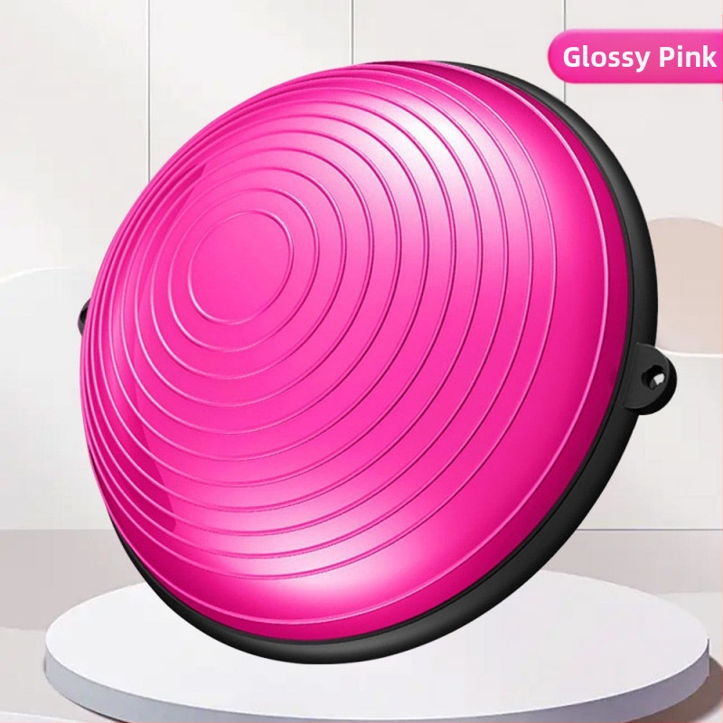 „Xsz Wave Speed Ball“ pusapvalis balansinis kamuolys jogos treniruotėms, sustorintas, neslystantis, skirtas pėdų treniruotėms namuose, bangų plastiko treniruotėms