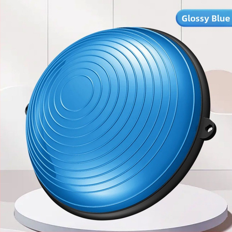 „Xsz Wave Speed Ball“ pusapvalis balansinis kamuolys jogos treniruotėms, sustorintas, neslystantis, skirtas pėdų treniruotėms namuose, bangų plastiko treniruotėms