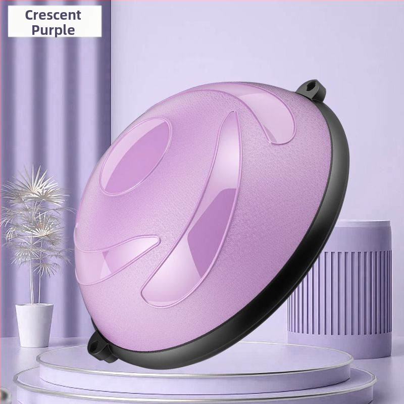 „Xsz Wave Speed Ball“ pusapvalis balansinis kamuolys jogos treniruotėms, sustorintas, neslystantis, skirtas pėdų treniruotėms namuose, bangų plastiko treniruotėms