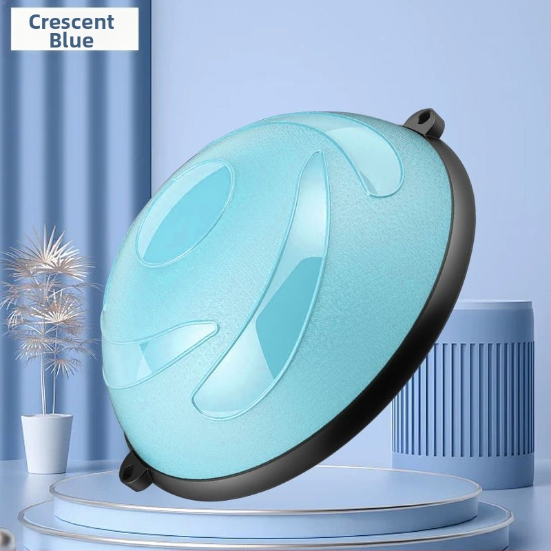 „Xsz Wave Speed Ball“ pusapvalis balansinis kamuolys jogos treniruotėms, sustorintas, neslystantis, skirtas pėdų treniruotėms namuose, bangų plastiko treniruotėms