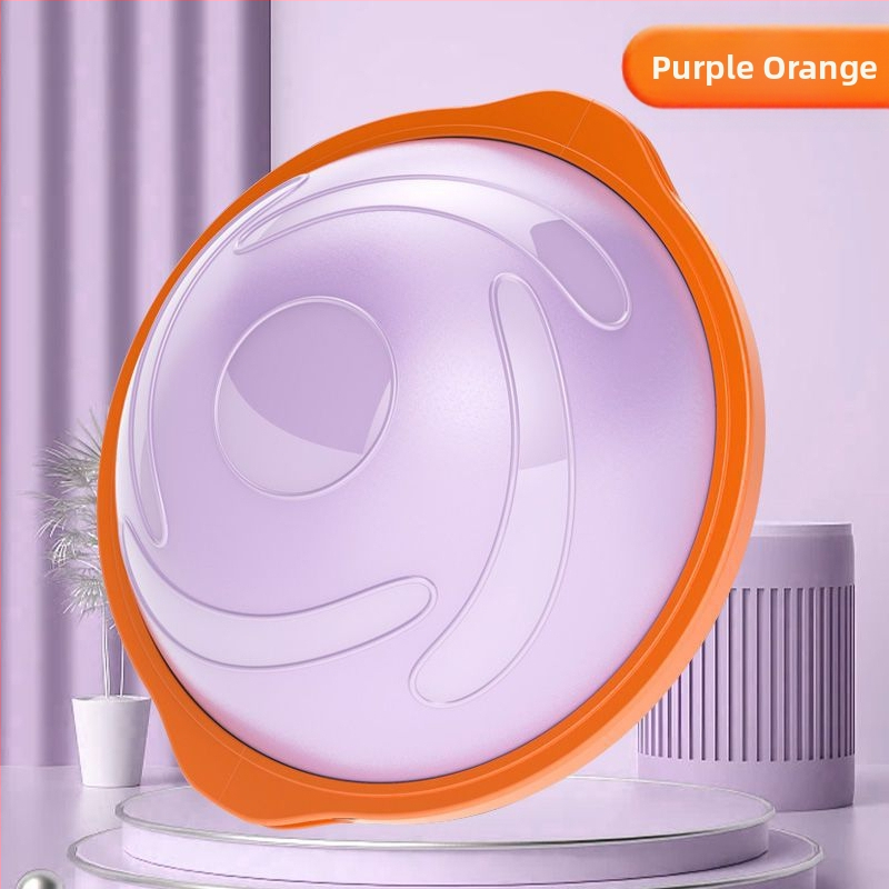 „Xsz Wave Speed Ball“ pusapvalis balansinis kamuolys jogos treniruotėms, sustorintas, neslystantis, skirtas pėdų treniruotėms namuose, bangų plastiko treniruotėms