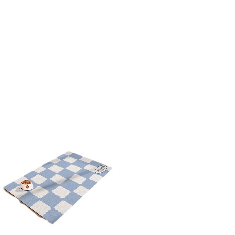 Naminių gyvūnėlių grindų kilimėlis, vandeniui atsparus, šlapimą slopinantis PVC šunų tvoros kilimėlis, šunų kačių maisto kilimėlis, neslystantis šunų narvo kilimėlis