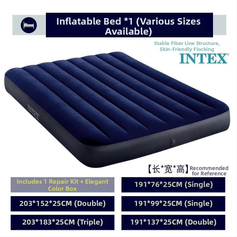 Pat gonflabil pentru uz casnic, Saltea gonflabilă pentru una sau două persoane, Pat leneș, Saltea gonflabilă portabilă pentru exterior 313