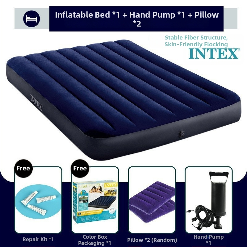 Pat gonflabil pentru uz casnic, Saltea gonflabilă pentru una sau două persoane, Pat leneș, Saltea gonflabilă portabilă pentru exterior 313