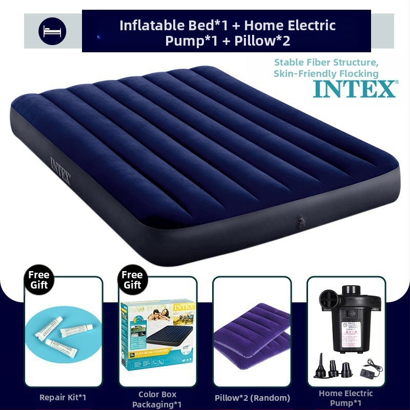 Pat gonflabil pentru uz casnic, Saltea gonflabilă pentru una sau două persoane, Pat leneș, Saltea gonflabilă portabilă pentru exterior 313
