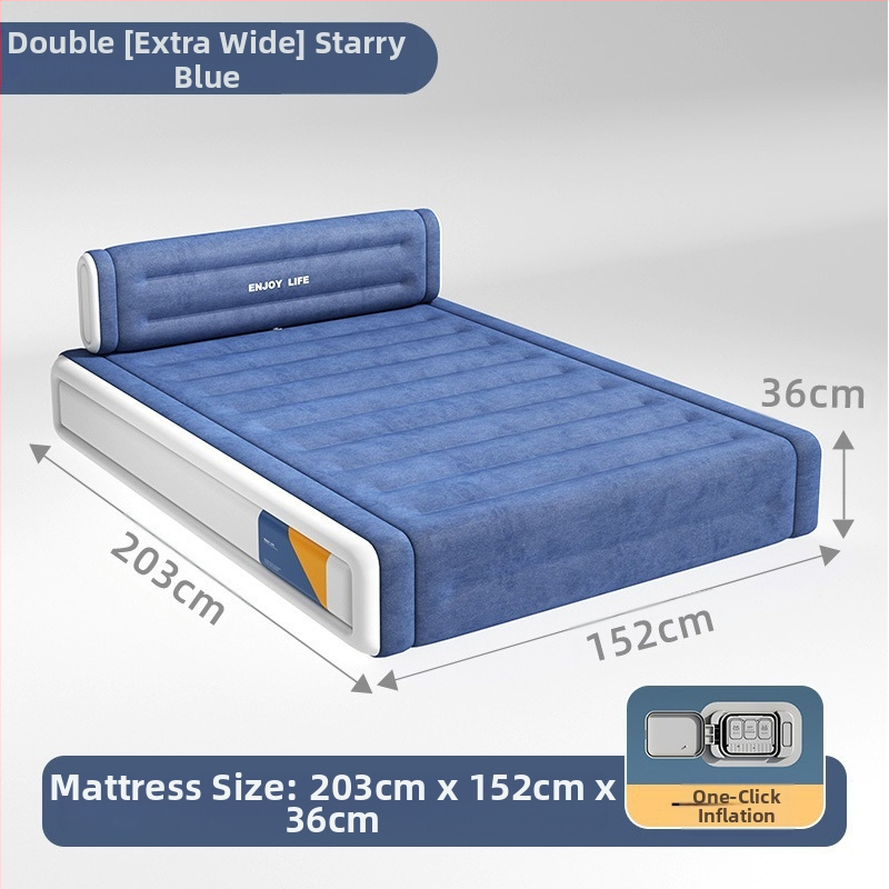 Pat gonflabil pentru uz casnic, Saltea gonflabilă pentru una sau două persoane, Pat leneș, Saltea gonflabilă portabilă pentru exterior 313